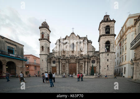 Havanna, - Januar 09, Reisen, Havanna, Kuba, Havanna Stadt. Im Bild: Kathedrale San Cristobal Havanna. (Foto von Ulrich Roth) Stockfoto