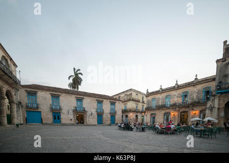 Havanna, - Januar 09, Reisen, Havanna, Kuba, Havanna Stadt. Im Bild: Plaza die Kathedrale San Cristobal Havanna. (Foto von Ulrich Roth) Stockfoto