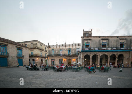 Havanna, - Januar 09, Reisen, Havanna, Kuba, Havanna Stadt. Im Bild: Plaza die Kathedrale San Cristobal Havanna. (Foto von Ulrich Roth) Stockfoto