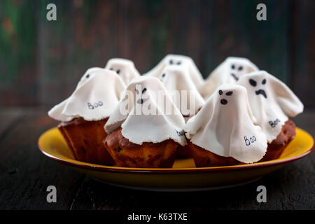 Dessert für Halloween Stockfoto