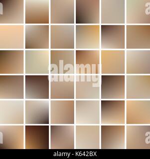 Abstrakte farbenfrohe Vektor unscharfe, glatte Hintergründe. Stock Vektor