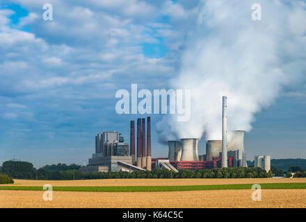 Neurath Kohlekraftwerk I. Grevenbroich, Nordrhein-Westfalen, Deutschland Stockfoto