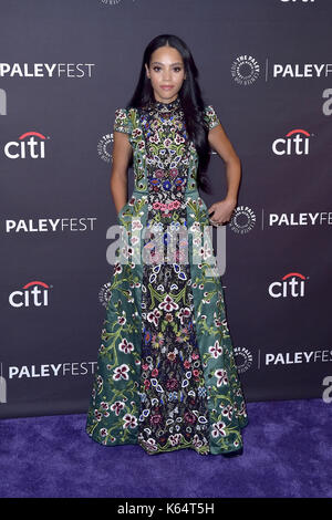 Beverly Hills, USA. 10 Sep, 2017. Bianca Lawson bei der Vorführung von "Königin Zucker' an PaleyFest 2017 fallen TV Vorschau auf das im Paley Center für Medien. Beverly Hills, 10.09.2017 | Verwendung weltweit Quelle: dpa/Alamy leben Nachrichten Stockfoto