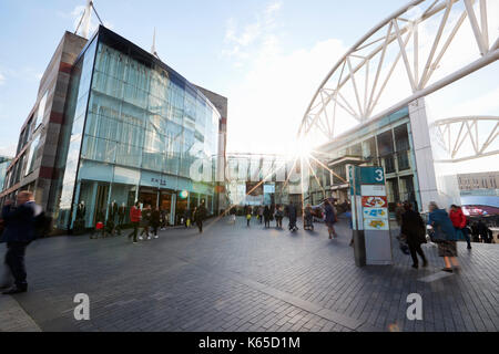 Birmingham, Großbritannien - 6 November 2016: Äußere Der Bullring Shopping Centre in Birmingham, Großbritannien Stockfoto