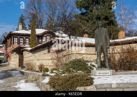 Denkmal von Todor Kableshkov in historischen Stadt Koprivshtitsa, Region Sofia, Bulgarien Stockfoto