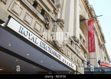 Manchester, Großbritannien - 10 Mai 2017 : Äußeres der Royal Exchange Theatre in Manchester Stockfoto