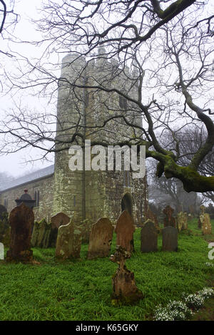 St. Dennis Kirche, Cornwall - Johannes Gollop Stockfoto