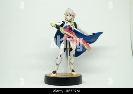 Nintendo Super Smash Bros Amiibo Sammlung Abbildung Corrin Stockfoto