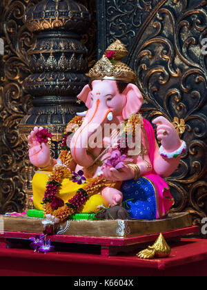 Brahman Sabha, Ganesh Festival 2017, Mumbai, Indien Stockfoto