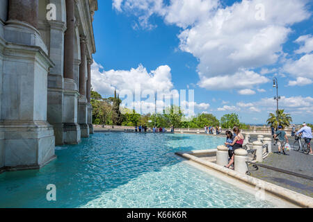 Fontana dell'Acqua Paola, Rom, Latium, Italien, Europa. Stockfoto