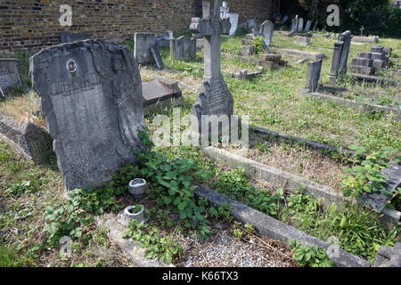 Saint Mary's katholische Friedhof von Kensal Green, Harrow Road, London, Vereinigtes Königreich Stockfoto