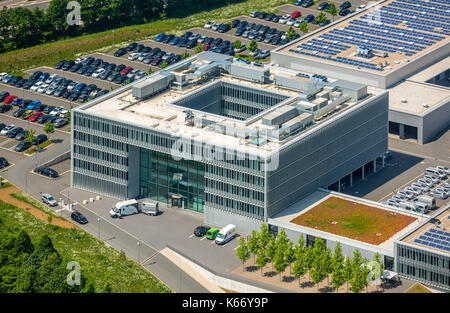 ENERVIE - Südwestfalen Energy and Water AG, Energieunternehmen, Hauptverwaltung Hassley, Bürokomplex Sauerlandlinie, A45, Hagen, Ruhrgebiet, Nord Rh Stockfoto