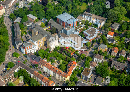 Allgemeinkrankenhaus Hagen gGmbH, Übersicht Hagen-Zentrum, Klinik für Dermatologie und Allergie, KFH-Rat für Dialyse und Niere e.V., AGAP Stockfoto