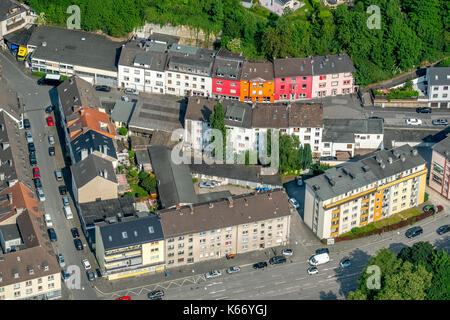 Düppenbecker Straße, Rotlichtviertel, Modell, Prostitution, Bordelle, Haus der Lust, Hagen, Ruhrgebiet, Nordrhein-Westfalen, Deutschland Europa, H Stockfoto