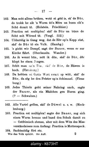 De Wie das Volk spricht (Hoefer) 022 Stockfoto