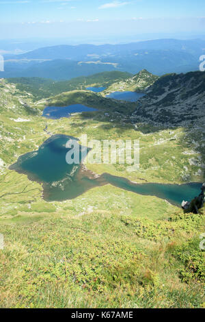 Sieben Rila Seen, Bulgarien Stockfoto