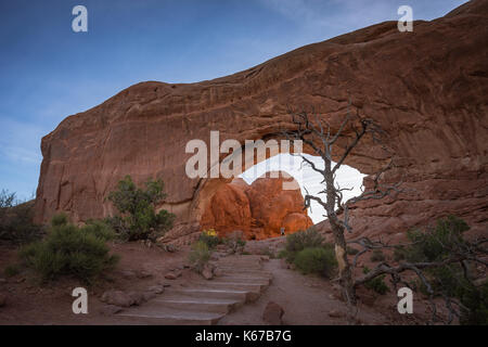 South Window, Arches National Park, Utah, Usa Stockfoto