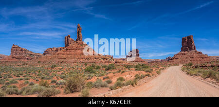 Valley of the Gods, Utah, USA Stockfoto