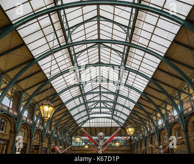 Innenaufnahmen von Covent Garden Stockfoto