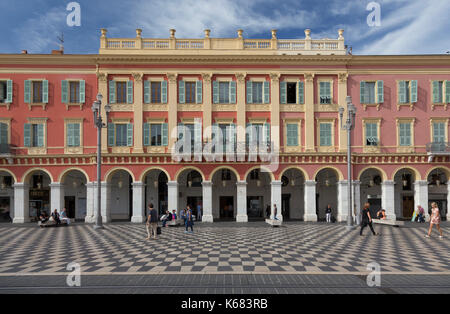 Place Massena, Nizza, Frankreich Stockfoto