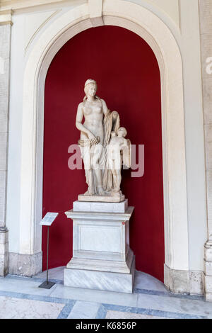 Vatikan Museum, Vatikanstadt, Europa. Stockfoto