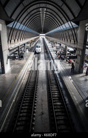 Bahnhof Santa Justa, Sevilla, Andalusien, Spanien Stockfoto