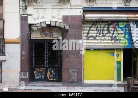 BUENOS AIRES, ARGENTINIEN - September 2017 - Alte conventry Hotel Ayres Porteno Tango Suite in San Telmo Nachbarschaft Stockfoto