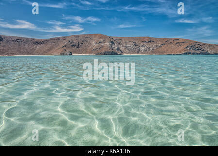 Balandra Strand, La Paz, Meer von Cortes Baja California Sur. Mexiko Stockfoto