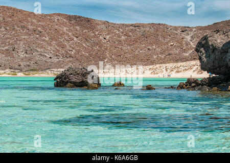 Balandra Strand, La Paz, Meer von Cortes Baja California Sur. Mexiko Stockfoto