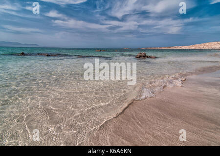 Balandra Strand, La Paz, Meer von Cortes Baja California Sur. Mexiko Stockfoto