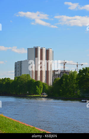 Levoberezhny Bezirk in Chimki Stadt, Russland Stockfoto