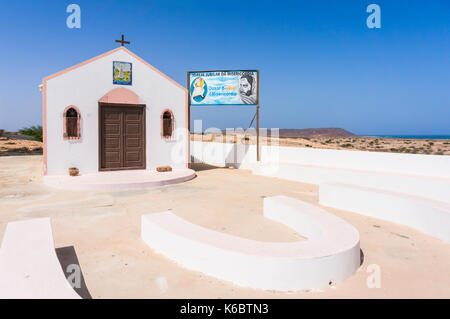 Kap Verde SAL Kapelle Nossa Senhora de Fatima katholischen Kirche oder Kapelle Unserer Lieben Frau von Fatima, Sal, Kapverdische Inseln, Afrika Stockfoto