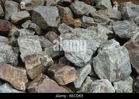 Rock Hintergrund. Close Up. Stockfoto