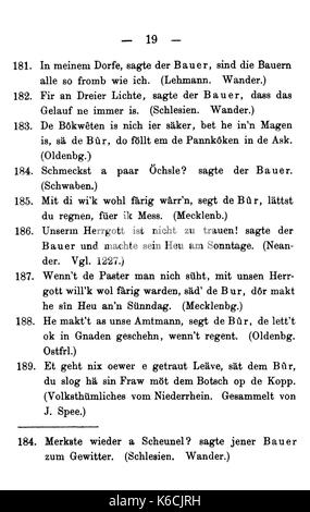 De Wie das Volk spricht (Hoefer) 024 Stockfoto