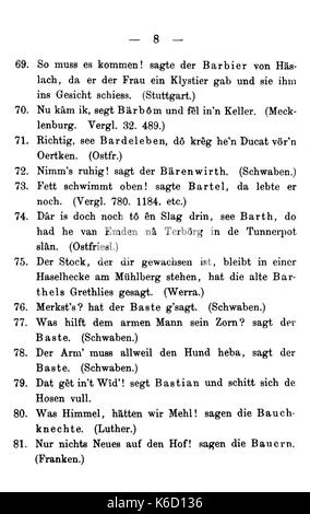 De Wie das Volk spricht (Hoefer) 013 Stockfoto