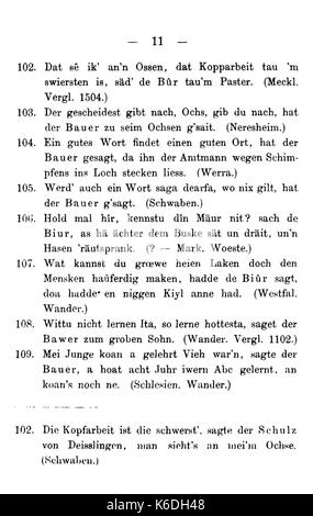 De Wie das Volk spricht (Hoefer) 016 Stockfoto