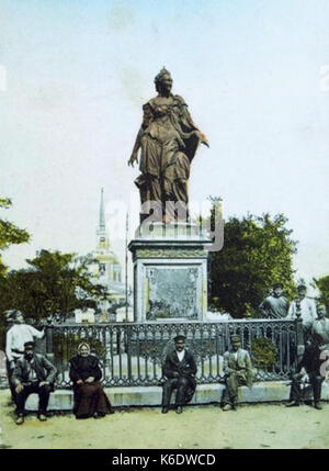 Katharina die Große in Dnipropetrowsk Stockfoto