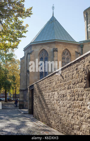 Münster in Westfalen : Seitenkapelle, St.Paulus-Dom, Domplatz I Kirche St. Paulus-Dom, Kapelle, Münster in Westfalen, Nordrhein-Westfalen, Germa Stockfoto