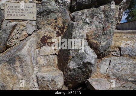 Nossa Senhora da penha Kapelle Website in Castelo de Vide portugal Stockfoto