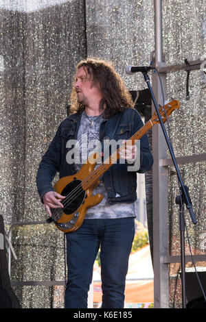 Kila live auf dem BlueFire Street Fest 2016. Dublin, Irland. September 2016. Stockfoto