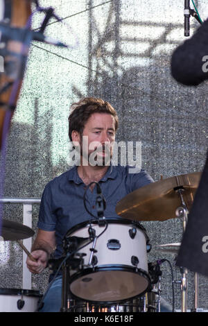 Kila live auf dem BlueFire Street Fest 2016. Dublin, Irland. September 2016. Stockfoto