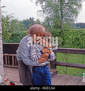 Forsthaus Falkenau, Fernsehserie, Deutschland 1989 - 2013, Darsteller: Bruni Löbel, Nicole Schmidt Stockfoto