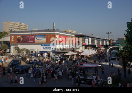 Thessaloniki, Griechenland Masse innen 82. Internationale Messe vom 9. bis 17. September 2017. China ist das Land in diesem Jahr geehrt. Stockfoto