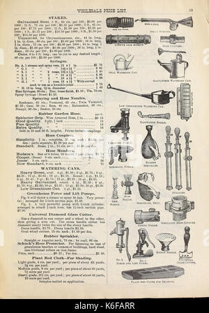 Dreer die vierteljährlichen Großhandel Preisliste (16544588966) Stockfoto