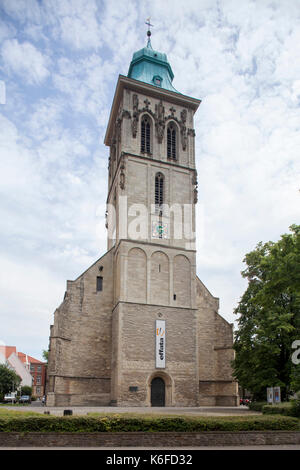 Münster in Westfalen : Martinikirche I Kirche Martinikirche, Münster in Westfalen, Nordrhein-Westfalen, Deutschland Stockfoto