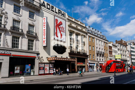 Adelphi Theatre am Strand, London, England, Vereinigtes Königreich, Großbritannien Stockfoto