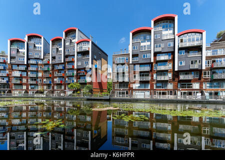 Greenwich Millennium Dorf auf der Halbinsel von Greenwich in London, England Vereinigtes Königreich Großbritannien Stockfoto
