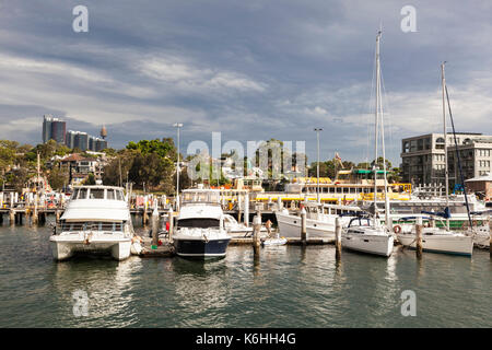 Balmain Osten, Sydney, NSW, Australien Stockfoto