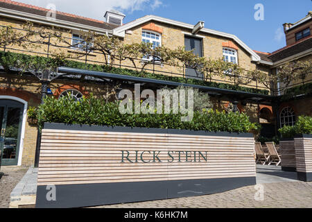 Rick Stein's Seafood Restaurant in Tideway Hof, 125 Mortlake High Street, SW 14. Stockfoto