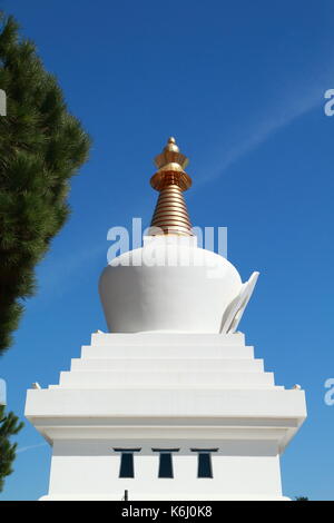 Buddhistische Tempel Kuppel Bild vertikal Stockfoto